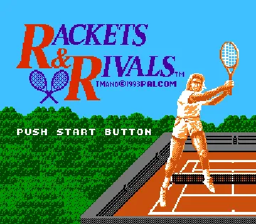 Rackets & Rivals (Europe) screen shot title